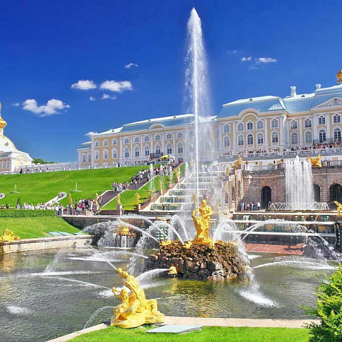 Экскурсия в Петергоф (Фонтаны)