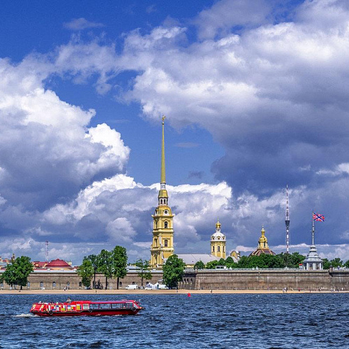 Большая обзорная экскурсия с посещением Петропавловской крепости